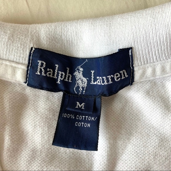 Ralph Lauren White Basic Polo - Picture 6 of 6